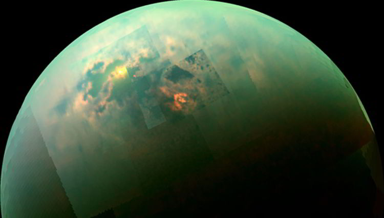Laut Organik di Satelit Titan