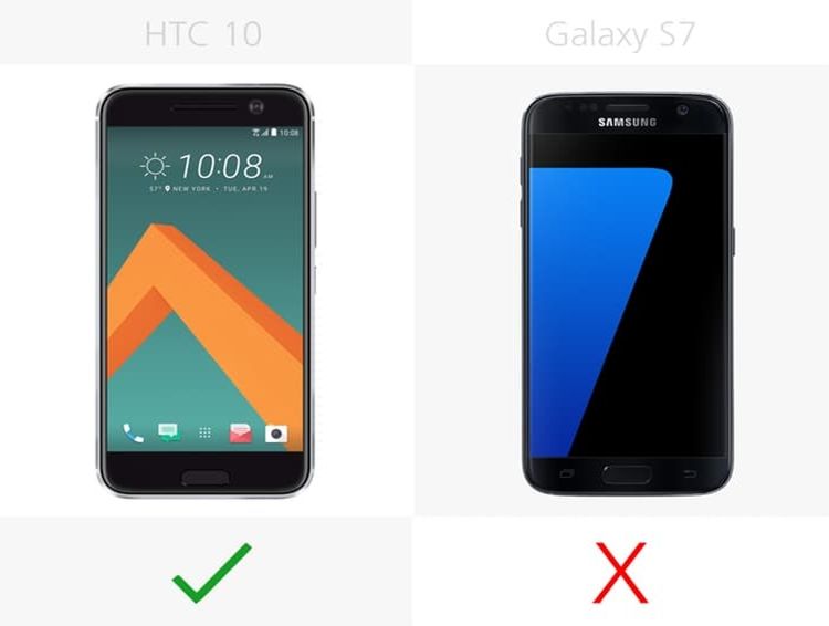 HTC 10 vs Samsung Galaxy S7-16