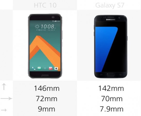 HTC 10 vs Samsung Galaxy S7