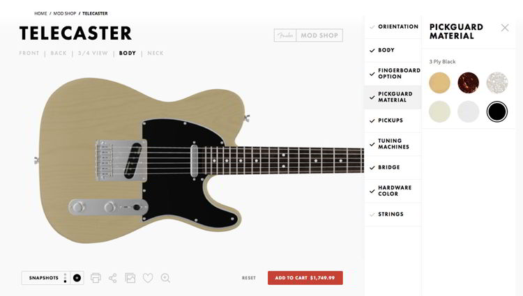 Fender Mod Shop