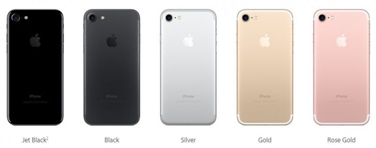 Pilihan Warna iPhone 7