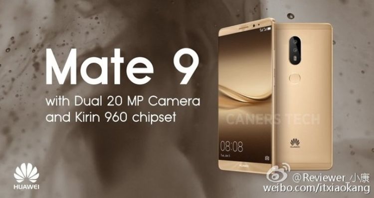Poster Promo Huawei Mate 9 Tegaskan Setup Dual Kamera 20 MP