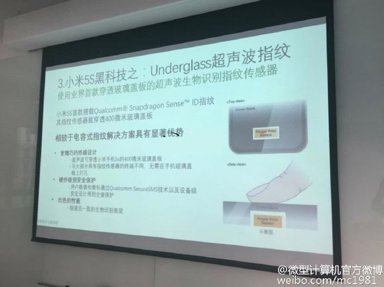 Xiaomi Mi 5S Akan Terapkan Ultrasonic Fingerprint dari Qualcomm