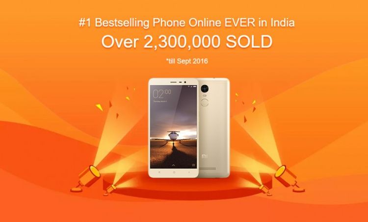 Xiaomi Redmi Note 3 Jadi Ponsel Paling Laris di India