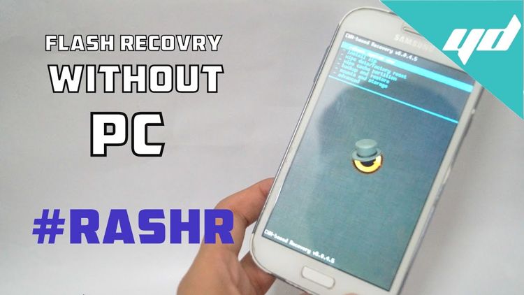 Cara Flashing Custom Recovery Android dengan Rashr