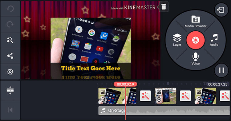 Aplikasi Editing Video Gratis Terbaik, Kinemaster