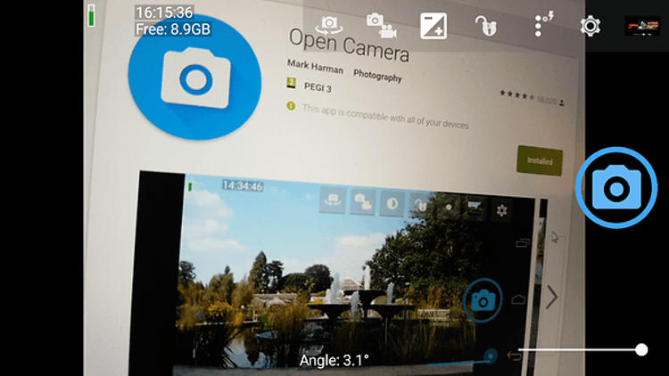 Aplikasi Kamera Gratis Terbaik, Open Camera