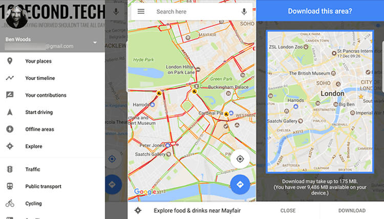 Aplikasi Offline GPS Terbaik, Google Maps