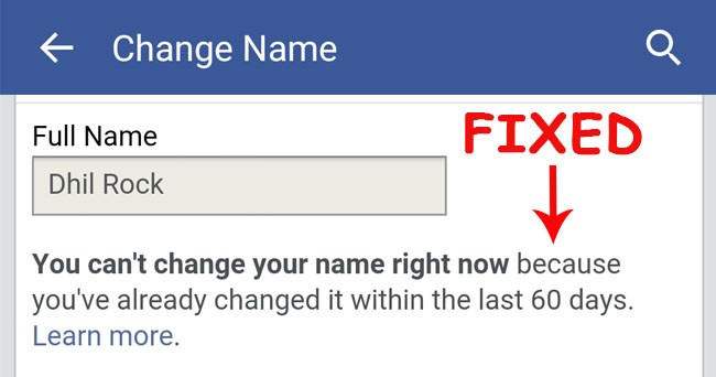 Cara Mengganti Nama di Facebook Sebelum Batas 60 Hari