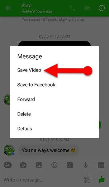 Cara Mudah Menyimpan Video dari Facebook Messenger