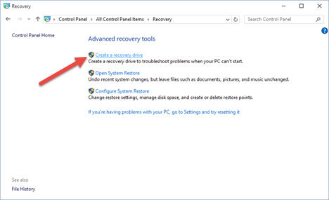 Cara Membuat USB Recovery Drive di Windows 10