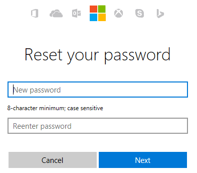 Cara Reset Password Akun Microsoft