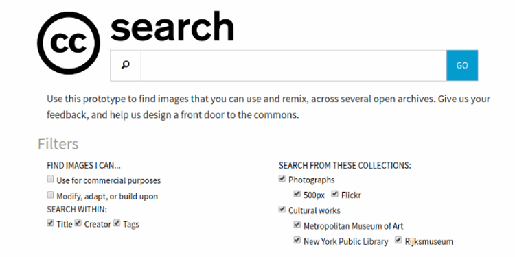 Crative Commons Luncurkan Search Engine Baru