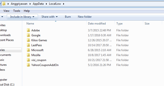 Apa Itu Folder Appdata Di Windows 8