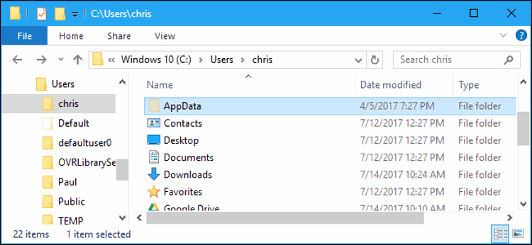 Apa Itu Folder Appdata Di Windows