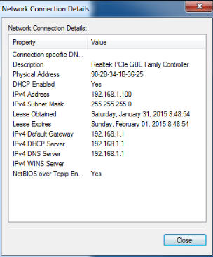 Cara Melihat IP Address di Komputer Windows 7