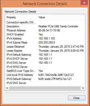 Cara Melihat IP Address di Komputer Windows 8 & 10