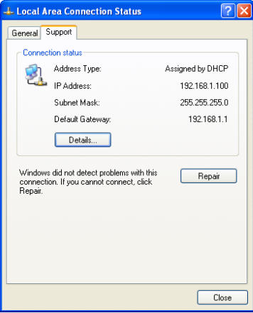 Cara Melihat IP Address di Komputer Windows XP
