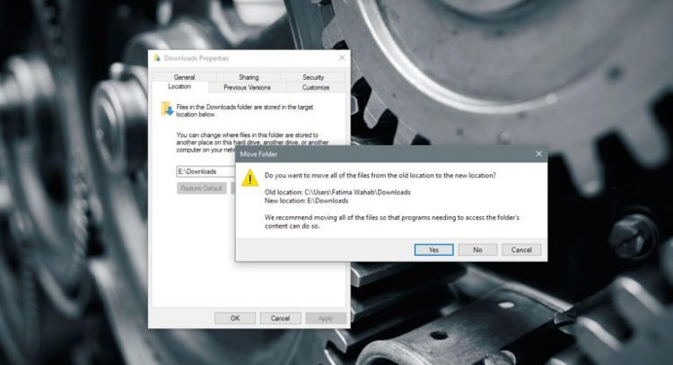Cara Ubah Lokasi Penyimpanan Default File Download Di Windows 10 C