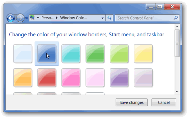 Cara Ubah Warna Taskbar Windows 7 tanpa Software