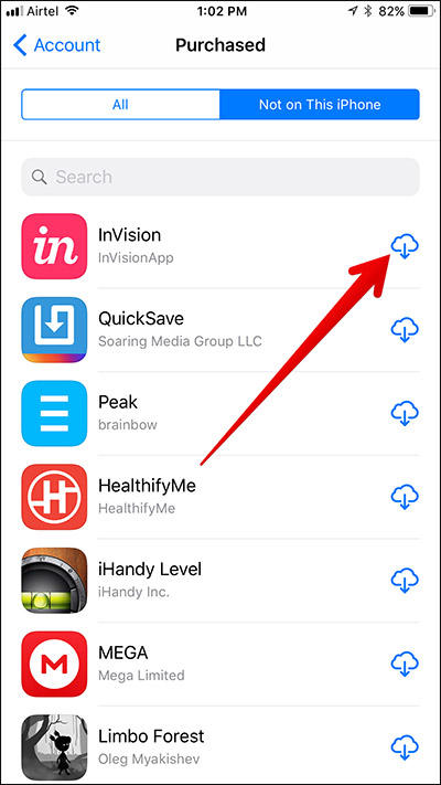 Cara Download Ulang Aplikasi Yang Sudah Dibeli Di App Store 5