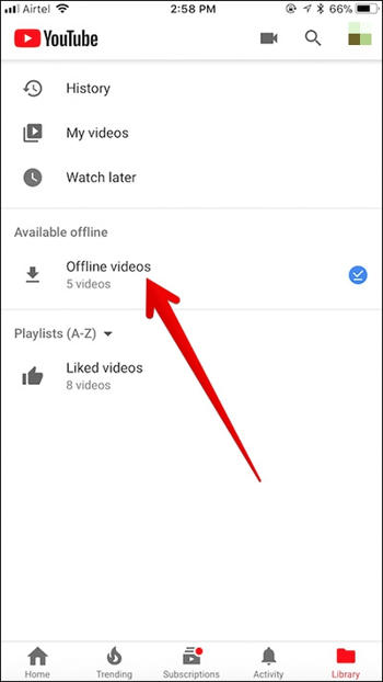 Cara Menghapus Video Offline Youtube Di Iphone Dan Ipad 6