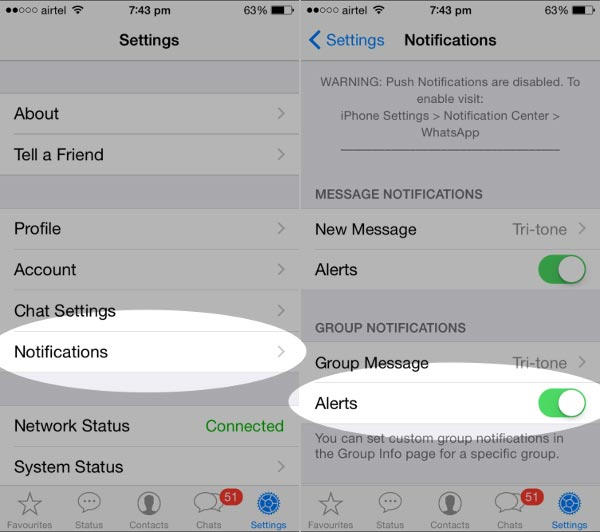 Cara Mute Atau Nonaktifkan Notifikasi Grup Whatsapp Di Iphone 3