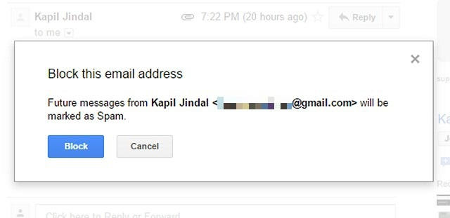 Cara Blokir Alamat Email Tertentu Di Gmail 2