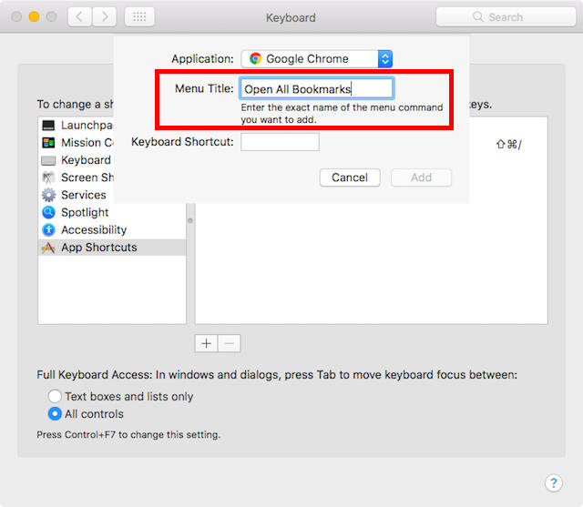 Cara Membuat Custom Keyboard Shortcuts Di Mac D