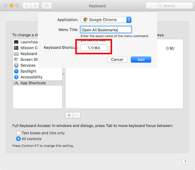Cara Membuat Custom Keyboard Shortcuts Di Mac E