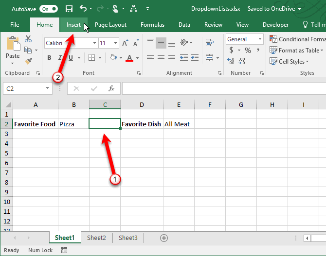 Cara Membuat Dropdown List Di Microsoft Excel P