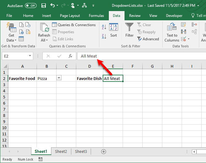 Cara Membuat Dropdown List Di Microsoft Excel U