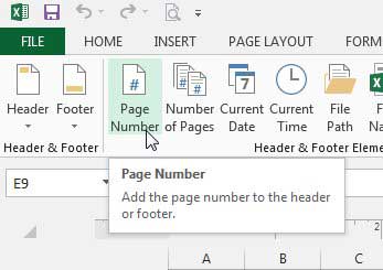 Cara Menambahkan Page Number Di Excel 2013 D
