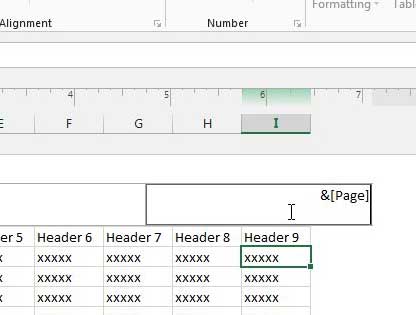 Cara Menambahkan Page Number Di Excel 2013 E