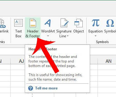 Cara Menghapus Header Di Microsoft Excel 2013 B
