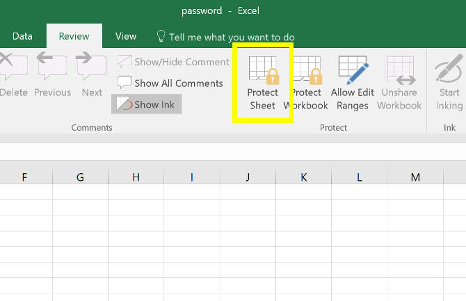 Cara Mengunci File Excel Dengan Password G