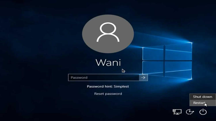 Cara Reset Password Komputer Windows N