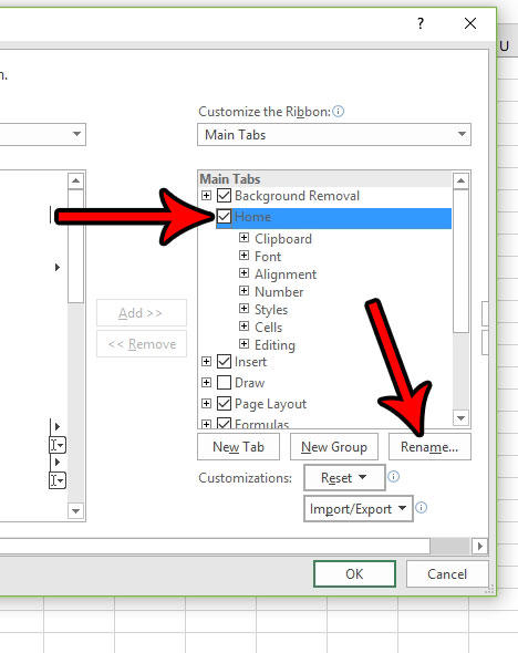 Cara Ubah Penamaan Tab Ribbon Di Microsoft Excel 2016 D