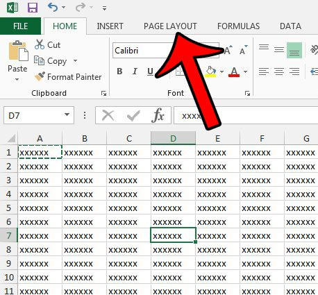 Cara Ubah Starting Page Number Di Excel 2013 A