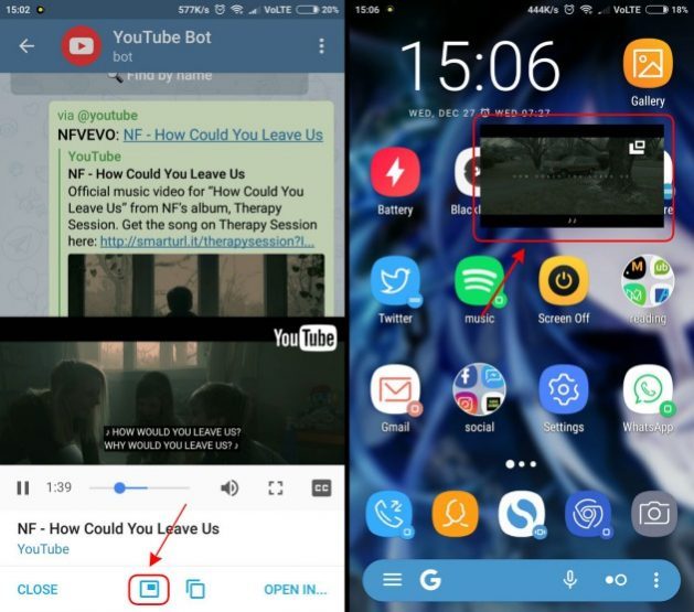 4 Cara Nonton Video Youtube Dalam Modus Pip Di Android N