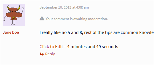 Cara Agar Pengunjung Dapat Mengedit Komentar Di WordPress 1