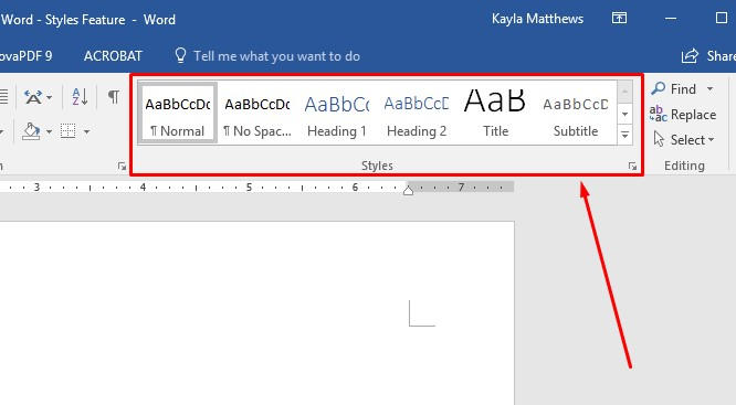 Panduan Penggunaan Styles Di Microsoft Word A