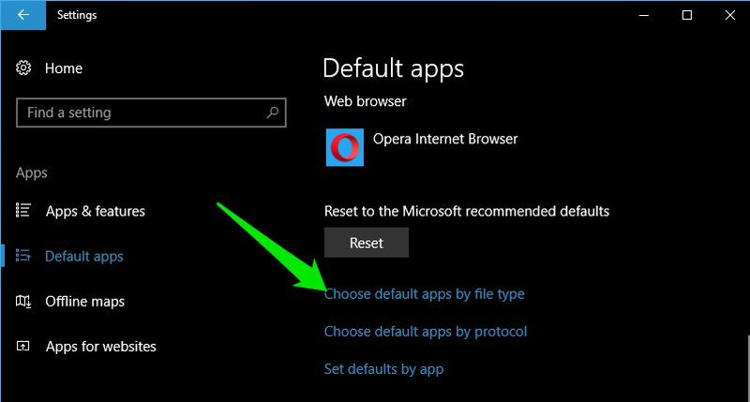 Atur Default Apps Untuk Aplikasi Baru Di Windows 10 E