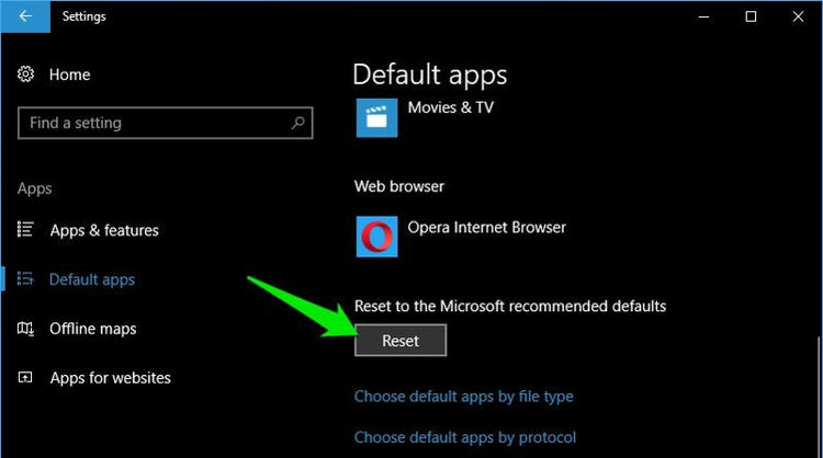 Atur Default Apps Untuk Aplikasi Baru Di Windows 10 L