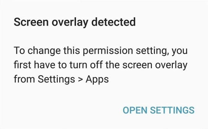 Cara Perbaiki Masalah Screen Overlay Detected Di Aplikasi Android