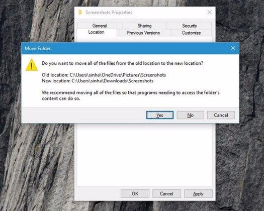 Cara Ubah Lokasi Hasil Screenshot Di Windows 10 D