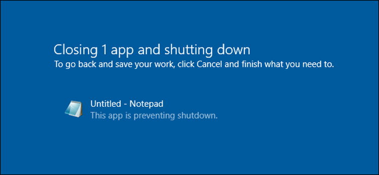 Atur Waktu Tunggu Windows Menutup Program Saat Shutdown