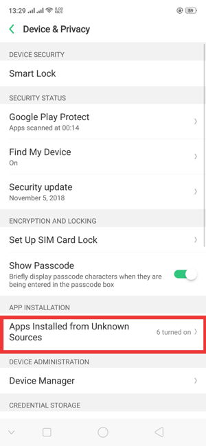 Cara Aktifkan Opsi Unknown Sources Di Android Oreo 3