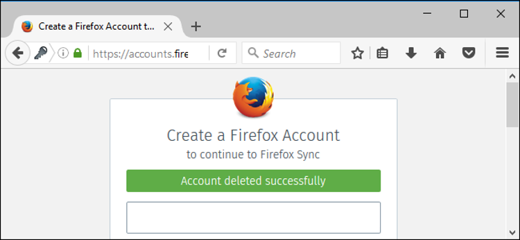 Cara Hapus Akun Firefox
