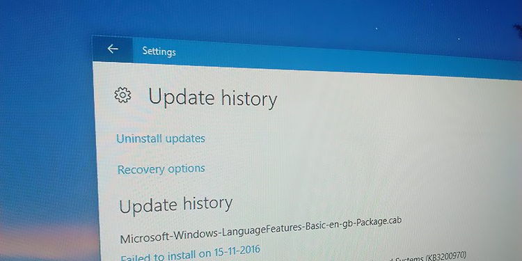 Cara Melihat Histori Update Di Windows 10